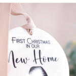 Our First Christmas In Our New Home 2023. Cute Hanging Decoration