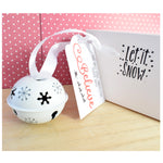 Christmas 'Believe' Bell, Silver or Red Polar Express Jingle bell