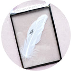 MUM Memorial Real Feather Floating Frame