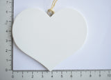 There is no better friend than a sister Wooden Hanging Heart Decoration