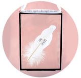 My Angel Memorial Real Feather Floating Frame