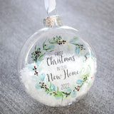 First Christmas In Our New Home 2023 Bauble