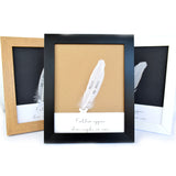 Feathers Appear when Angels are near Personalised Frame