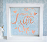 Dream Big Little One Quote Frame